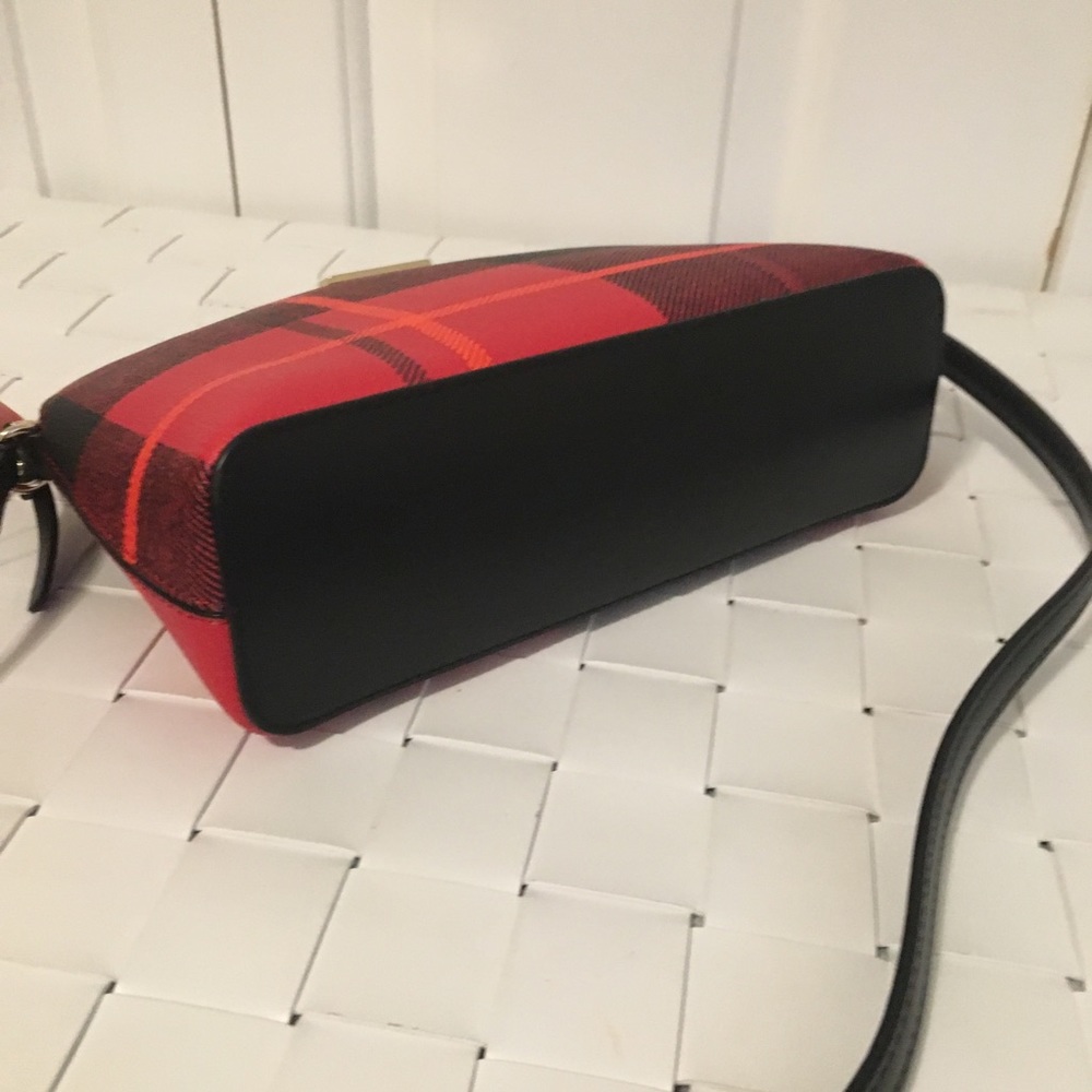 NWT kate spade brightwater drive plaid hanna bag - Picture 6 of 7